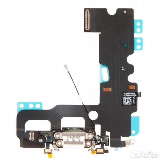 Шлейф с разъёмом зарядки, гарнитуры и антенной для