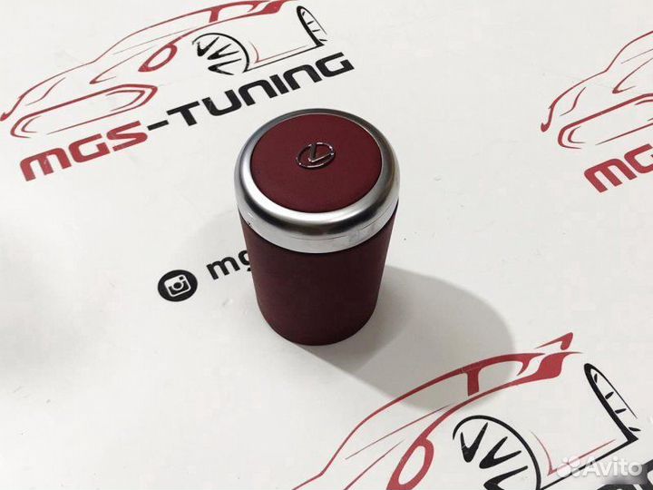 Пепельница Lexus бордовая