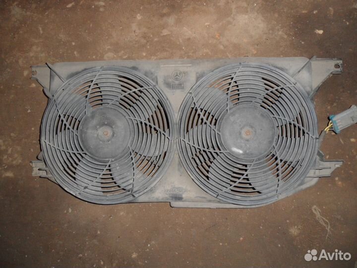 Вентиляторы Mercedes ML163