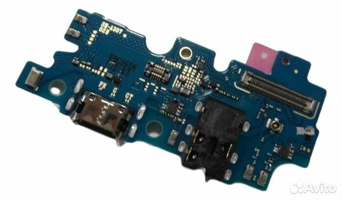 Шлейф для Samsung A307F A30s (плата) + разъем заря