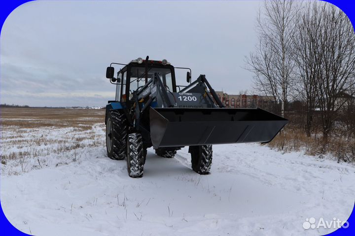 Пку/кун фронтиальный погрузчик на трактор мтз 1200