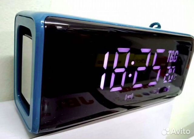 Колонка Bluetooth + Часы + Радио + USB+ Hands Free