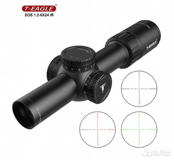 Оптический прицел T-eagle EOS 1.2-6X24 IR