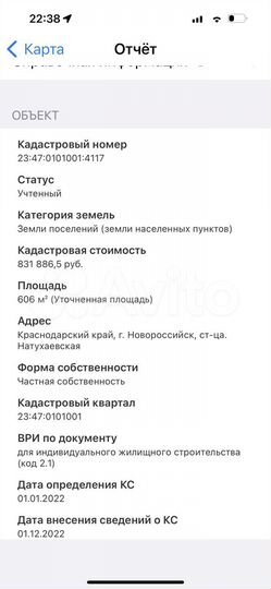 Участок 6 сот. (ИЖС)