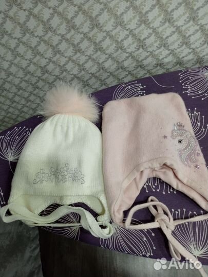 Шапка зимняя для девочки
