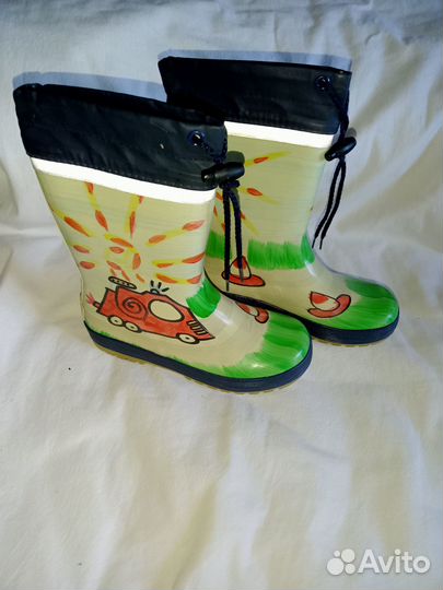 Резиновые сапожки р. 30