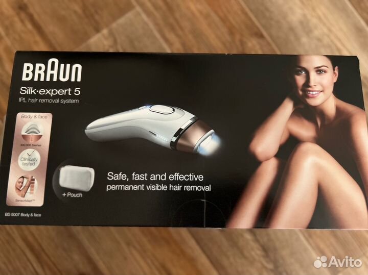 Фотоэпилятор braun silk-expert 5