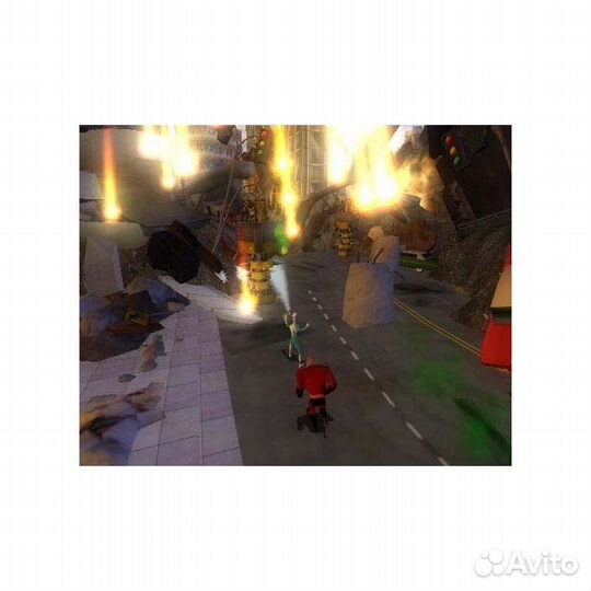 The Incredibles Rise of the Underminer, б/у (PS2)