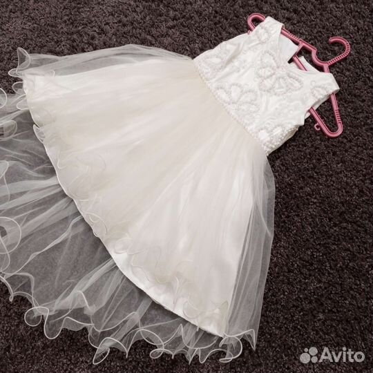 Праздничное платье для девочки 110 116 122