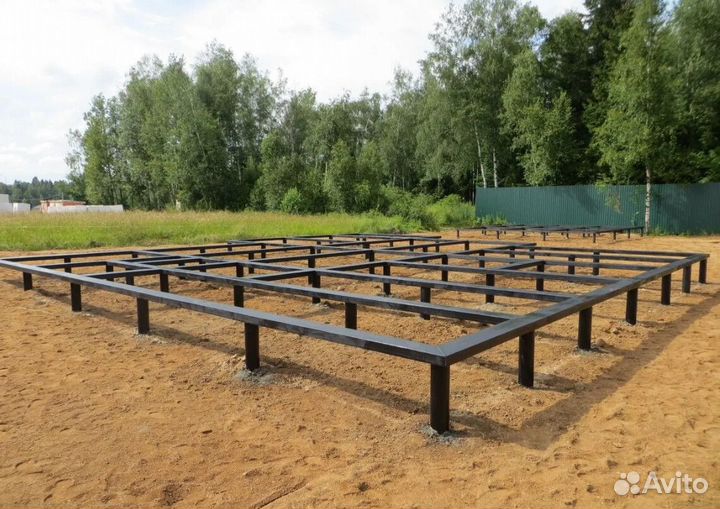 Винтовые сваи с установкой