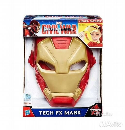 Hasbro Avengers Электронная маска Железного чел