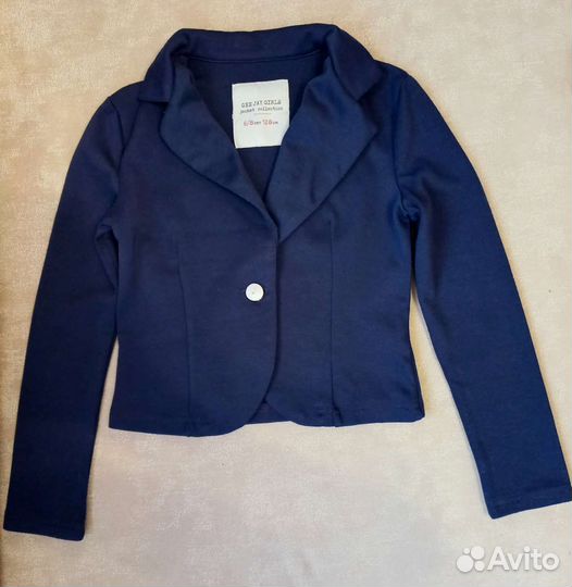 Пиджак-Жакет для девочки 128 размер