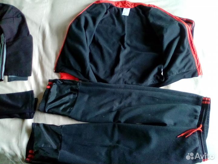 Спорт Костюмы Адидас Demix, кофты футболки 7-8 лет