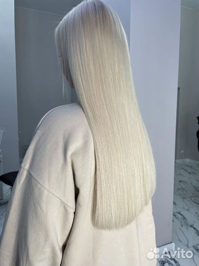 Холодное наращивание волос