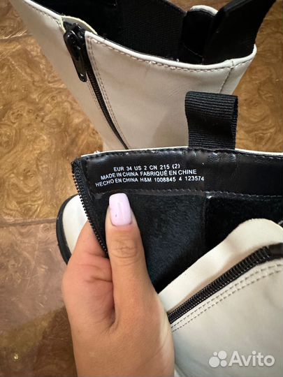 Ботинки для девочки HM 34