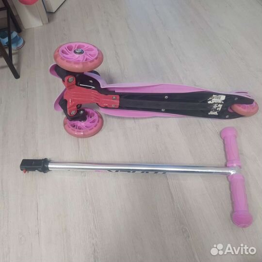 Самокат детский трехколесный бу