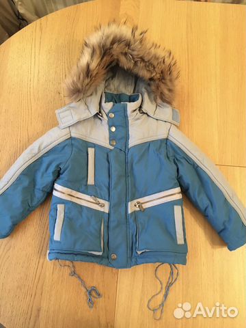 Куртка зимняя для мальчика 2-3 лет 98 размер