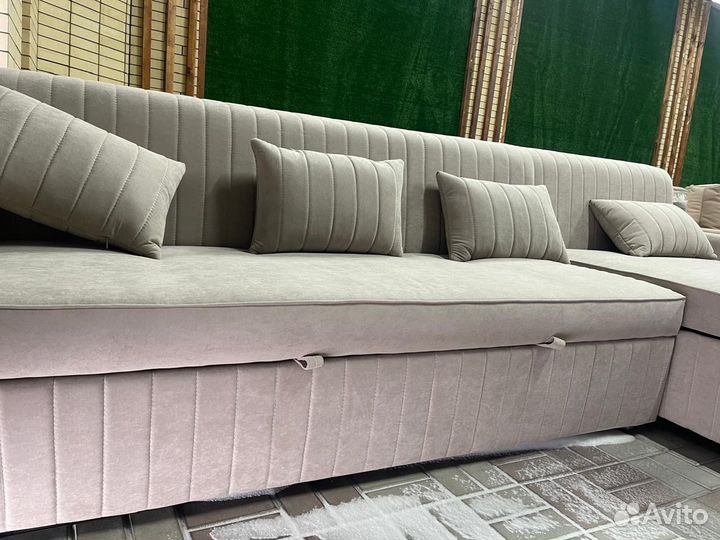 Диван Модерн с оттоманкой