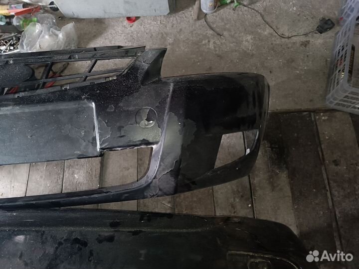 Бампера приора 2шт комплект