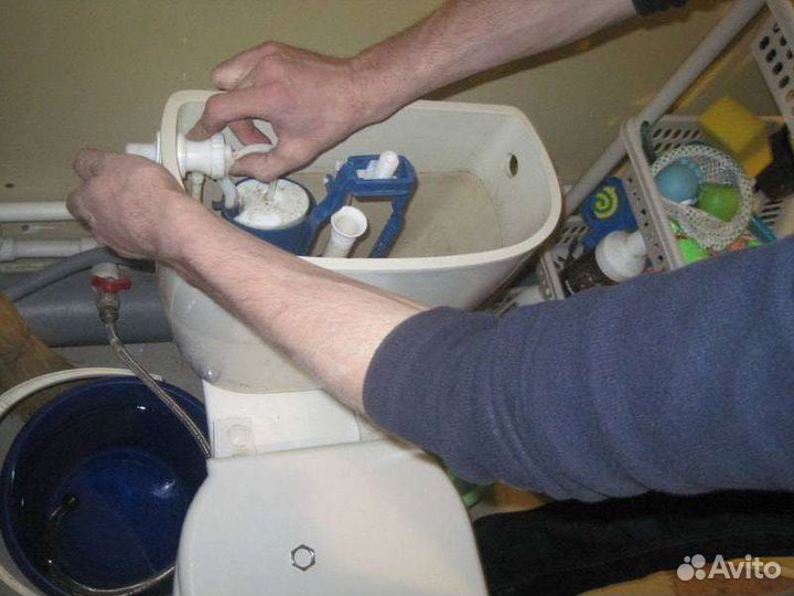 Сантехник.Услуги сантехника.Установка унитаза