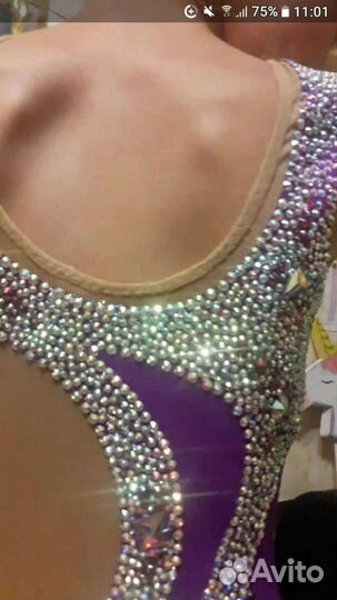 Купальник для художественной гимнастики 130-140