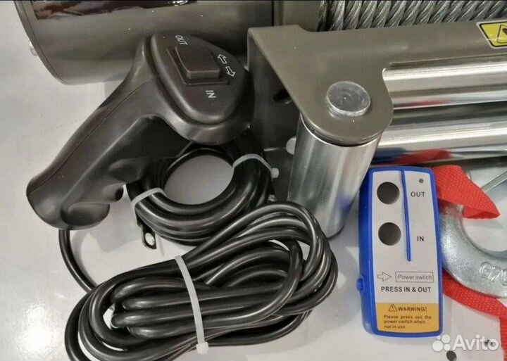 Лебедка electric winch 12000lbs для автомобиля