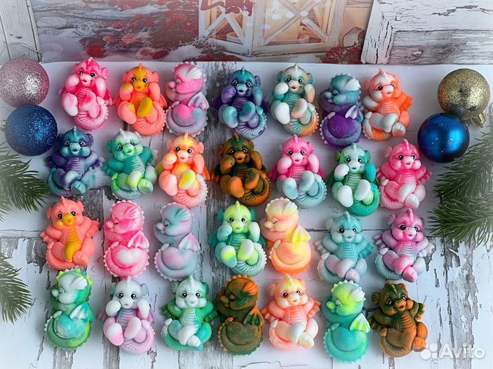 Мыло ручной работы Дракончики