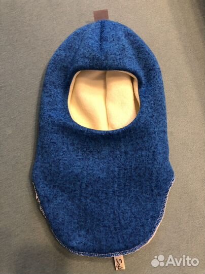 Шапка шлем для мальчика зима