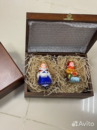 Коробка деревянная на подарок