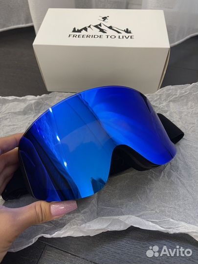 Горнолыжные очки маска для сноуборда