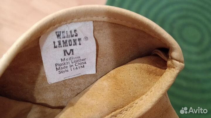 Перчатки кожаные