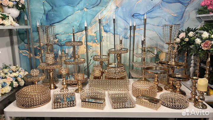 Аренда посуды на фуршет и кенди бар