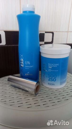 Пудра для обесцвечивания волос оксигент