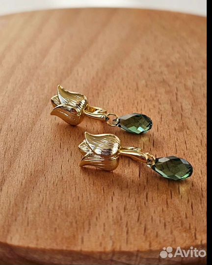 Серьги с Swarovski