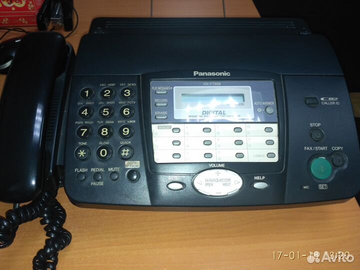 Телефон-факс Panasonic