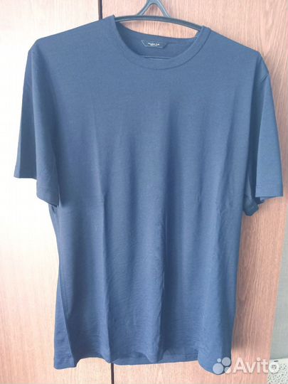 Мужская футболка Massimo Dutti Wool Vlend T-Shirt