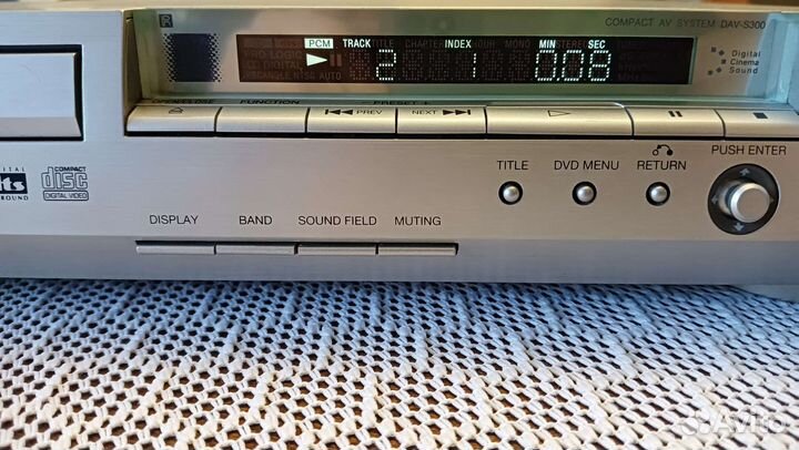 Ресивер С DVD sony HCD-S300