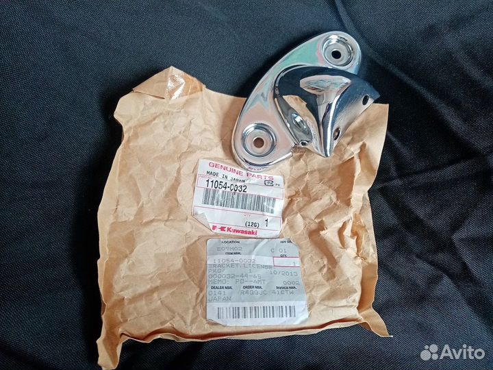 Кронштейн крепления номера на Kawasaki VN 2000