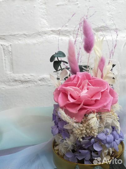 Цветы в колбе