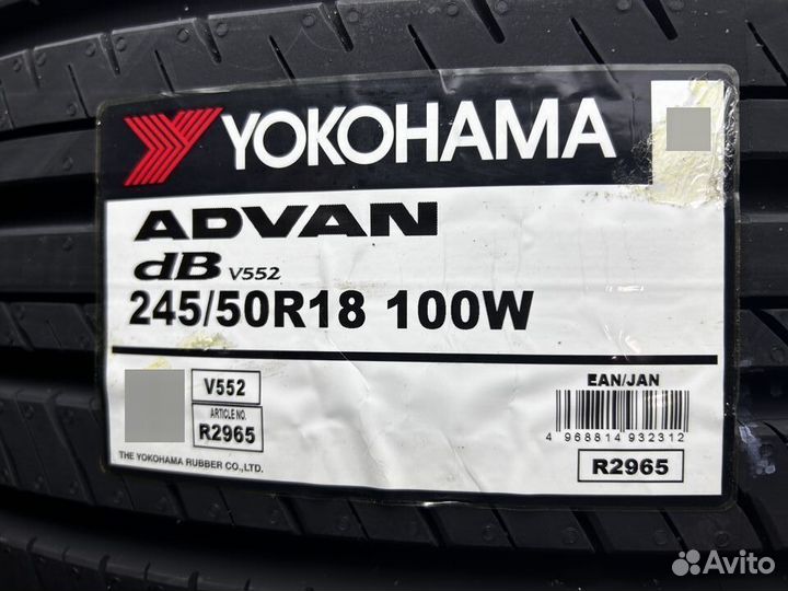 Yokohama Advan dB V552 245/50 R18 100W