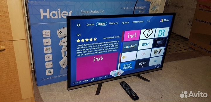 Haier.smart TV.Wi-Fi.32