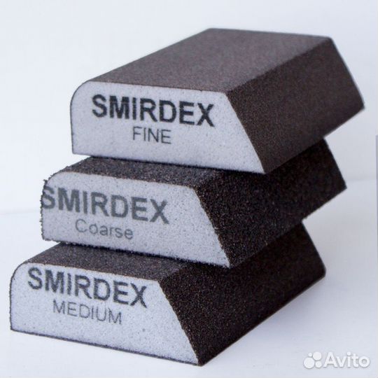 Абразивная шлифовальная губка P60 Трапеция smirdex