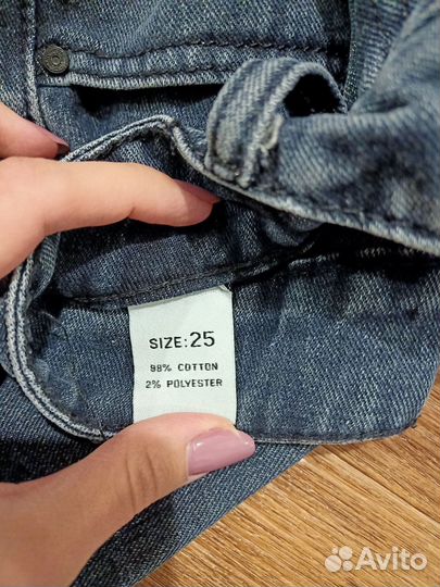 Джинсы mom новые