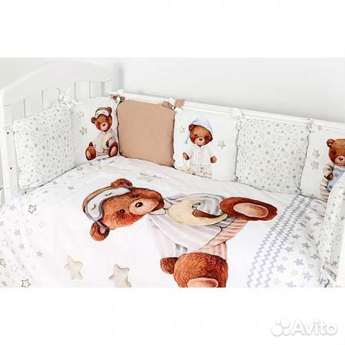 Комплект детского постельного белья 6 предметов