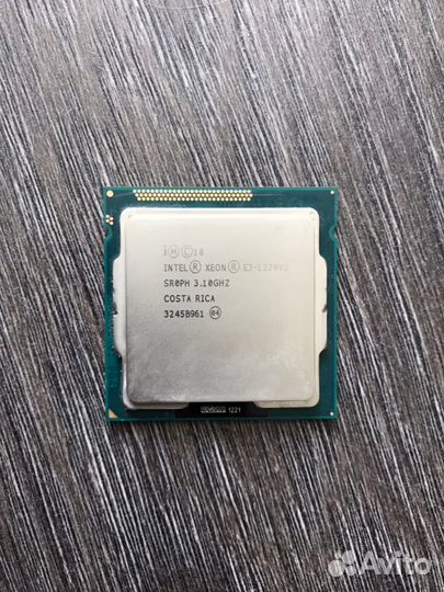 Процессор Intel Xeon E3-1220 v2