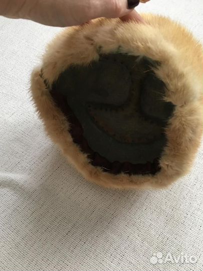 Шапка норковая женская