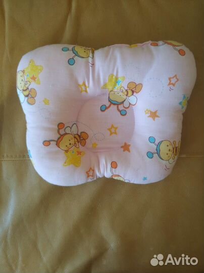 Подушка бабочка для новорожденных