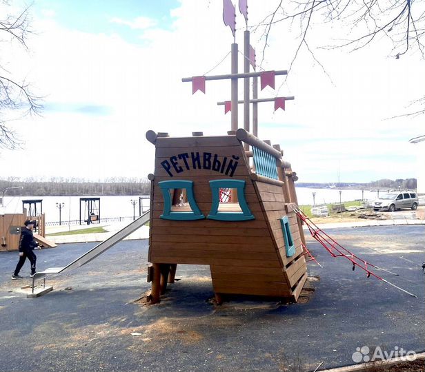 Детский игровой комплекс Корабль/производство маф