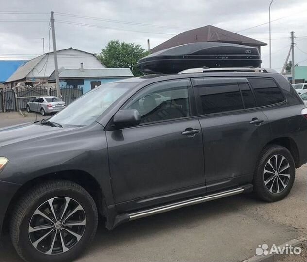 Бокс Евродеталь 390 в черном карбоне на L-185см