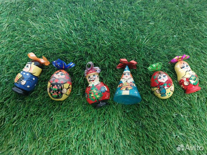 Новогодний набор русский 6 шт